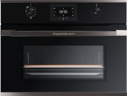 Компактный духовой шкаф Kuppersbusch CBP 6332.0 S2 Black Chrome